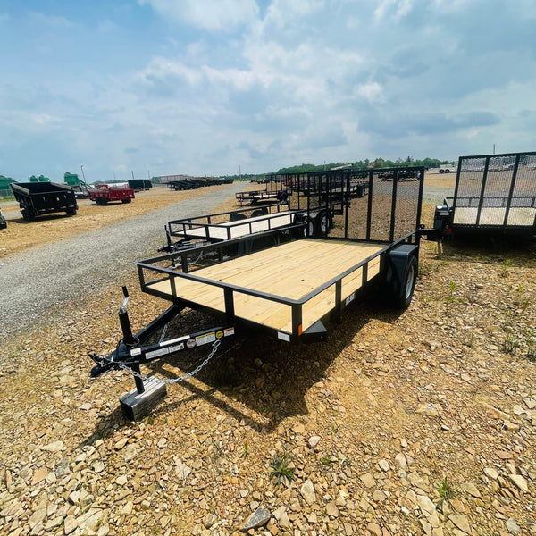 2025 Car Mate 6x12 Angle Iron (80" Deck Width)