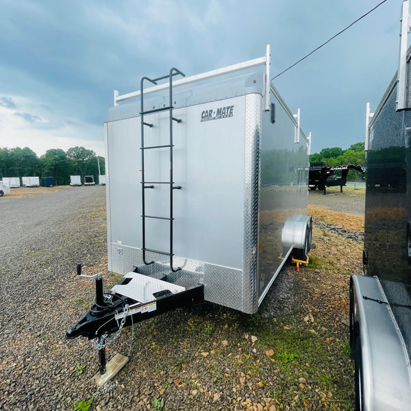 2025 Car Mate 7x16 Contractor 10K W/ RAMP DOOR / 12"^ / TORSION AXLE