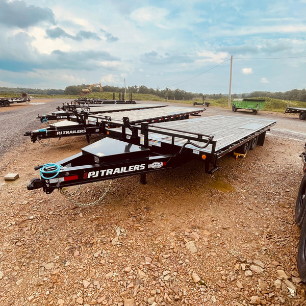 2025 PJ (T8) 8.5X22 DECKOVER TILT W/ FRONT TOOLBOX 14k gvwr