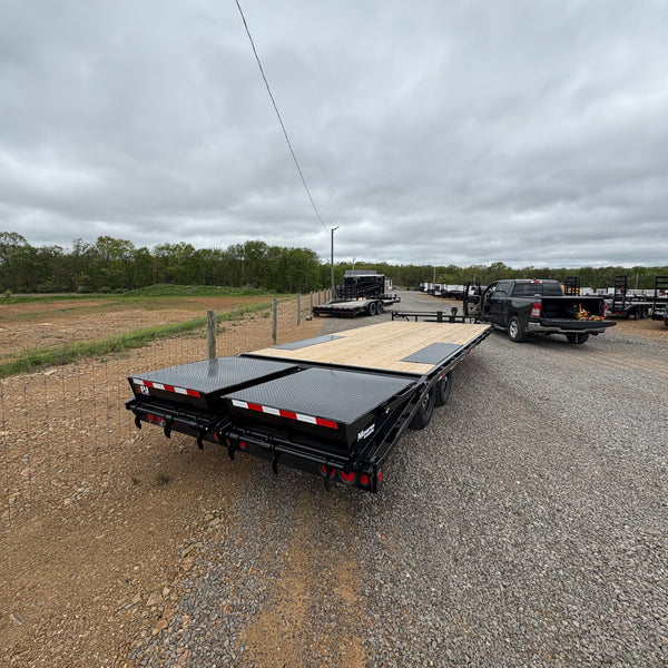 2025 PJ F8 8.5X20 DECKOVER FLATBED TRAILER