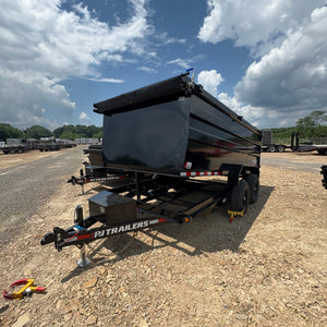 2026 PJ D7 7x14 Dump 14,000# GVWR 4' Tall Sides