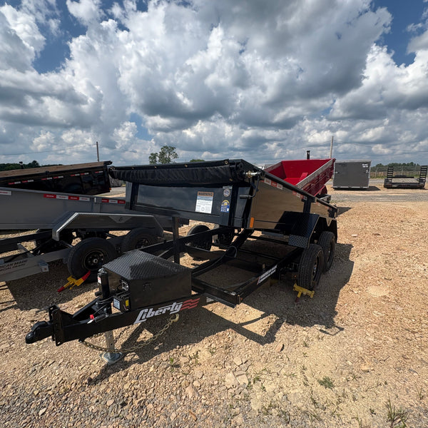 2025 LIBERTY 6X12 DUMP 7K GVWR- Ramps and Tarp