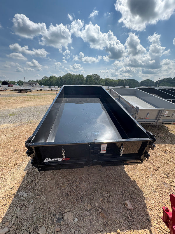 2025 LIBERTY 6X12 DUMP 7K GVWR- Ramps and Tarp