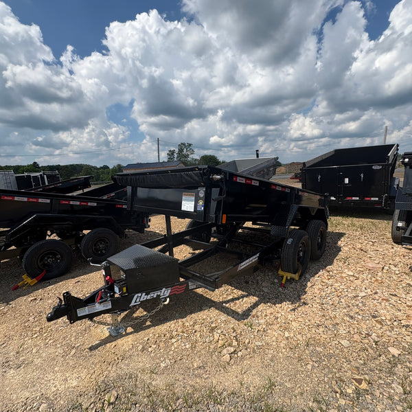 2025 Liberty 6x12 Dump 10K- Ramps and Tarp