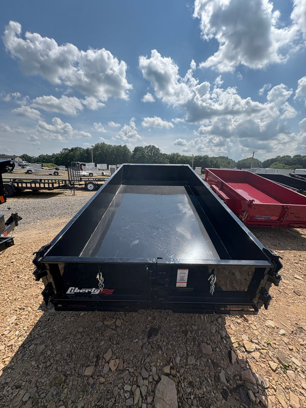2025 LIBERTY 6X12 DUMP 7K GVWR- Ramps and Tarp