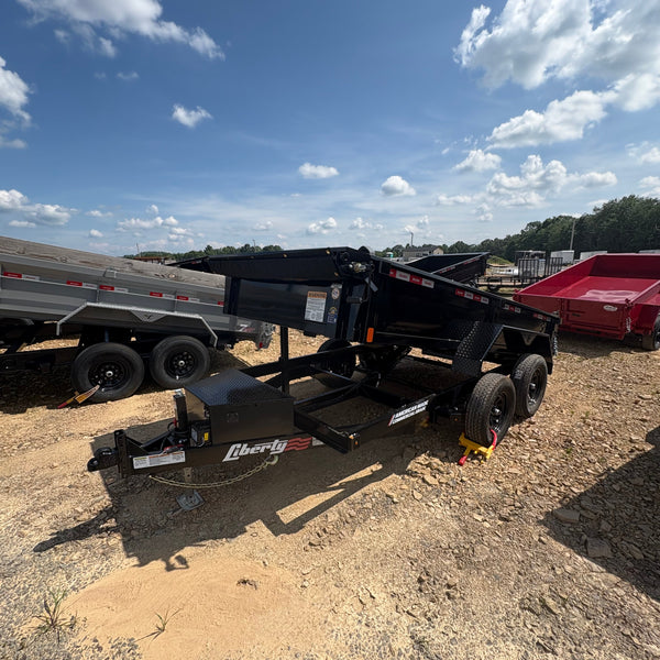 2025 LIBERTY 6X12 DUMP 7K GVWR- Ramps and Tarp