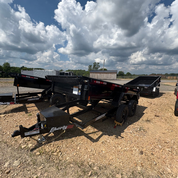 2025 LIBERTY 6X12 DUMP 7K GVWR- Ramps and Tarp