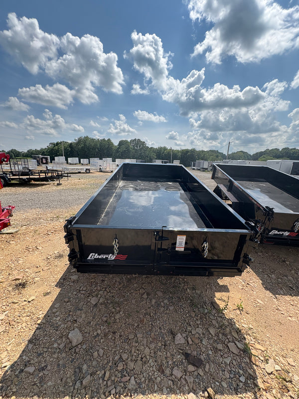 2025 LIBERTY 6X12 DUMP 7K GVWR- Ramps and Tarp