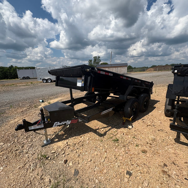 2025 Liberty 6x12 Dump 10K- Ramps and Tarp