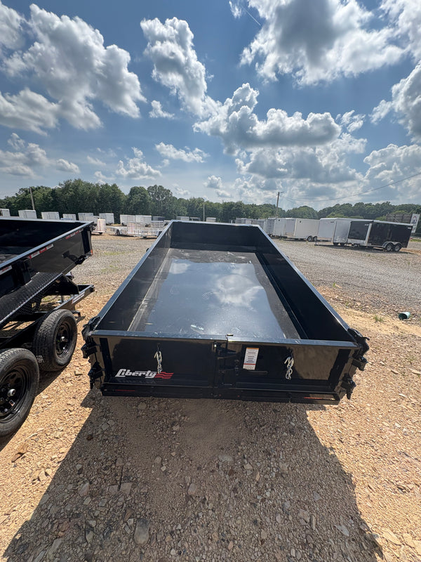 2025 Liberty 6x12 Dump 10K- Ramps and Tarp