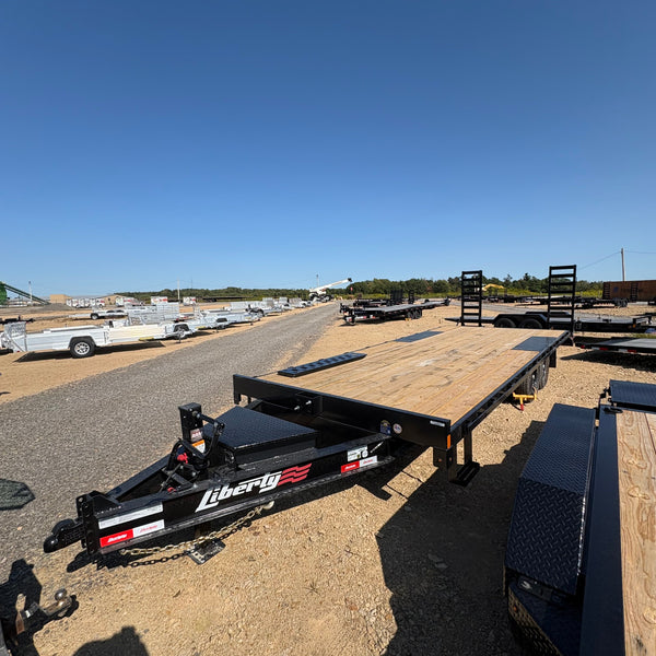 2025 Liberty 8.5x23 Deckover Flatbed 15k GVWR