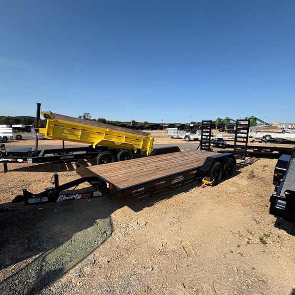 2025 LIBERTY 7X20 EQUIPMENT HAULER 10K