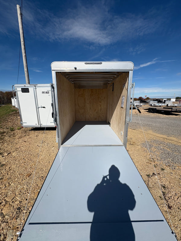 2025 Car Mate 6x10 Custom Cargo w/ Ramp Door & 6" Additional Height / Torsion axle