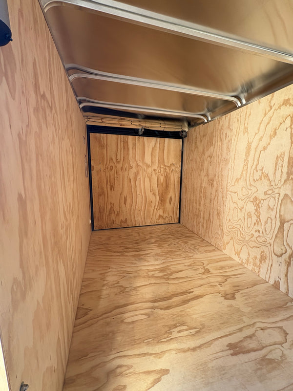 2025 Car Mate 6x12 V-Sportster W/ Ramp Door