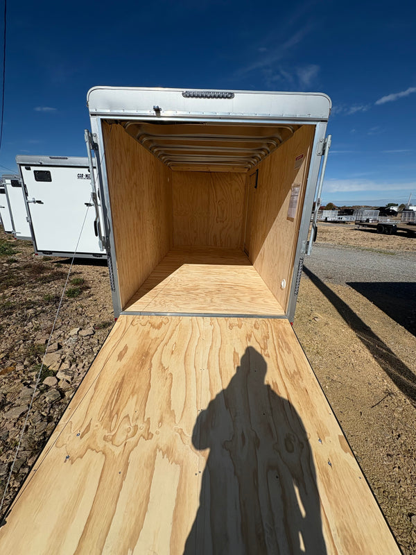 2025 Car Mate 6x12 V-Sportster W/ Ramp Door