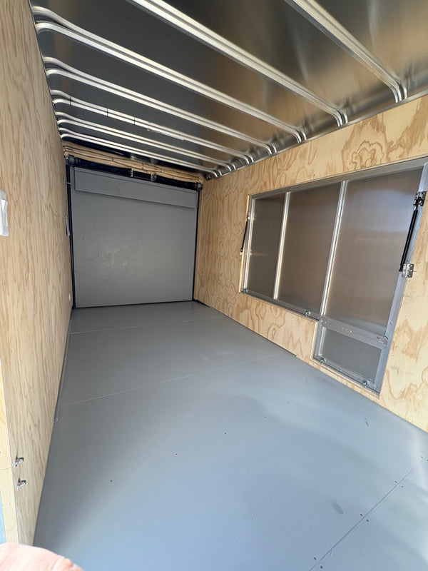 2025 Car Mate 7x16 HD Custom Cargo w/ Ramp Door & 12" Added Height