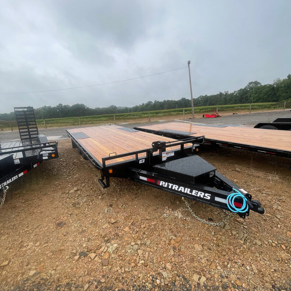 2025 PJ F8 8.5X20 DECKOVER FLATBED TRAILER