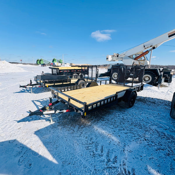 2026 LIBERTY 7X14 Utility 5K GVWR W/ ATV RAMPS