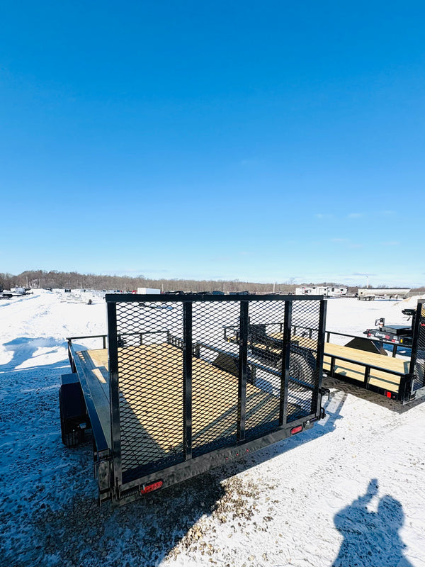 2026 LIBERTY 7X14 Utility 5K GVWR W/ ATV RAMPS