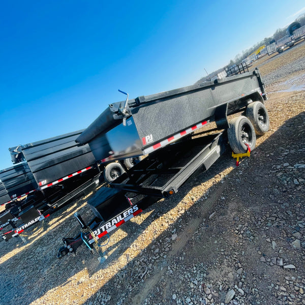 PJ D7 7x14 Dump 14,000# GVWR