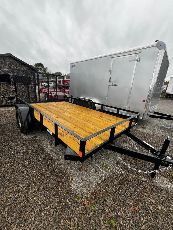 2026 Car Mate 6x12 Angle Iron (80" Deck Width)