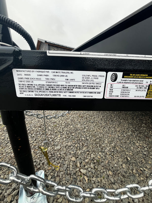 2026 Car Mate 6x12 SST