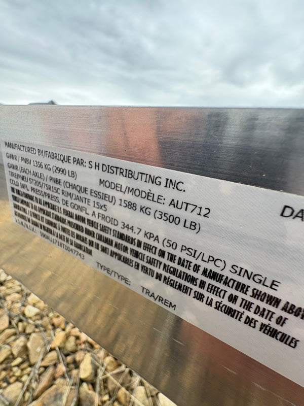 2026 SPORT HAVEN 7X12 AUT-S W/ ALUMINUM WHEELS