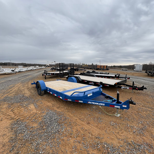 2026 PJ (T1) 81"x16' Single Axle HD Tilt 7000# GVWR