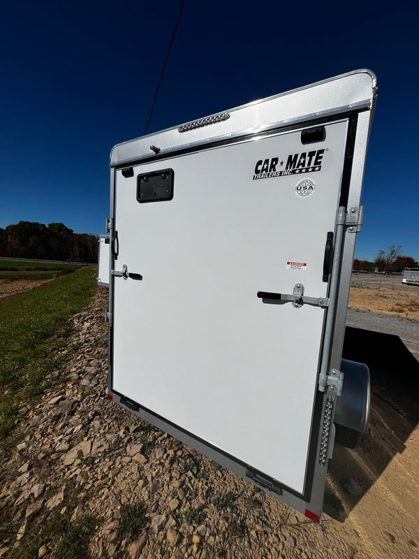 2025 CAR MATE 6X12 SPORTSTER w/ Ramp Door & 12" Additional Height