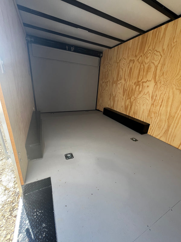 2025 CAR MATE 8X16 CUSTOM CAR TRAILER 7K