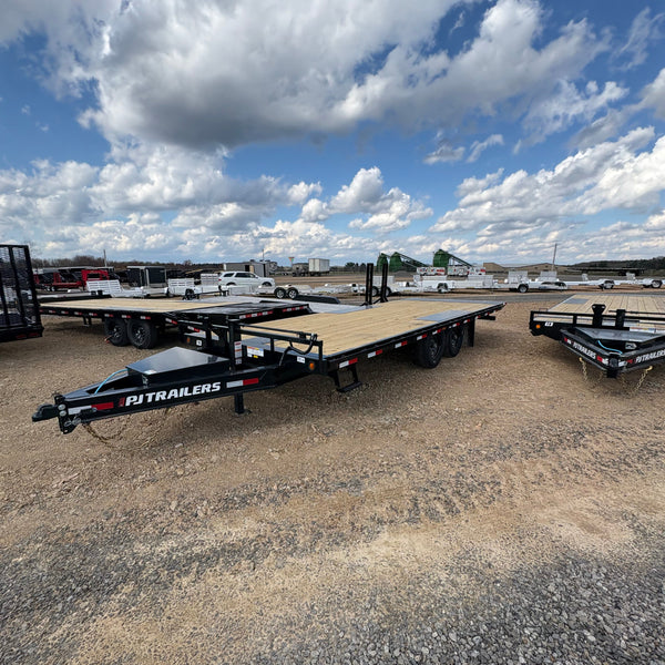 2026 PJ T8 8.5X22 DECKOVER TILT 14K w/ 14ply tires