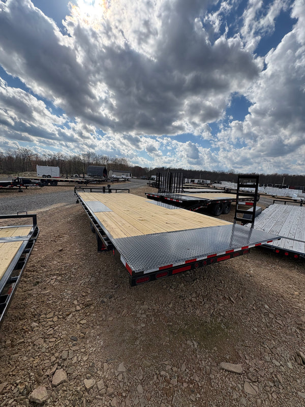 2026 PJ T8 8.5X22 DECKOVER TILT 14K w/ 14ply tires