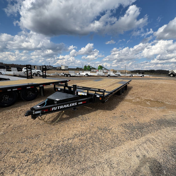 2026 PJ T8 8.5X24 DECKOVER TILT 14K w/ 14ply tires
