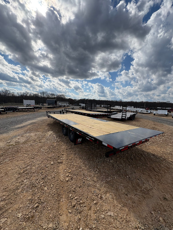 2026 PJ T8 8.5X24 DECKOVER TILT 14K w/ 14ply tires