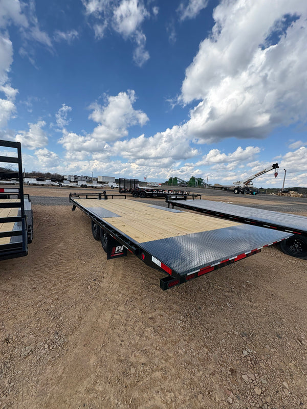 2026 PJ T8 8.5X22 DECKOVER TILT 14K w/ 14ply tires