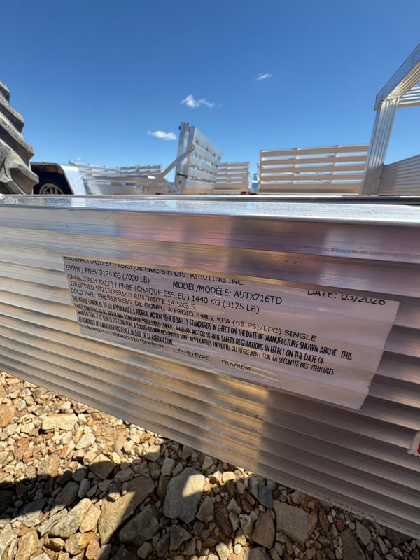 2026 SPORT HAVEN 7X16 AUT X DELUXE TANDEM OFF ROAD MODEL