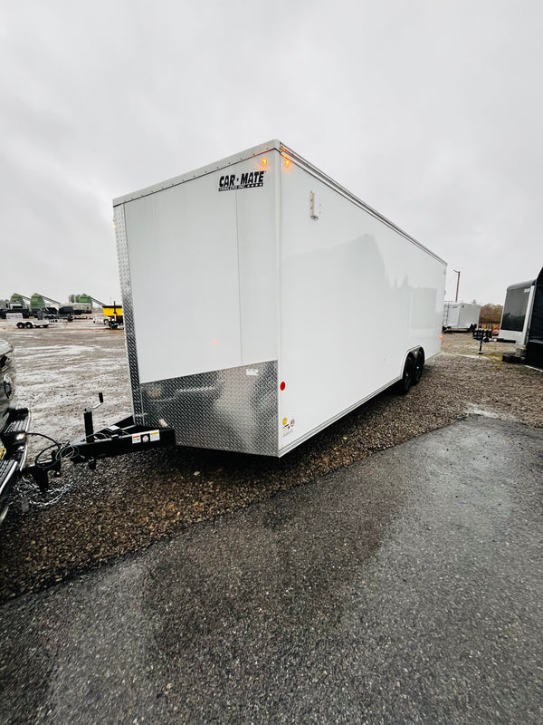 2025 CAR MATE 8.5X24 AVALANCHE CAR TRAILER GVWR 9990 W/ 6^ ADDITIONAL HEIGHT