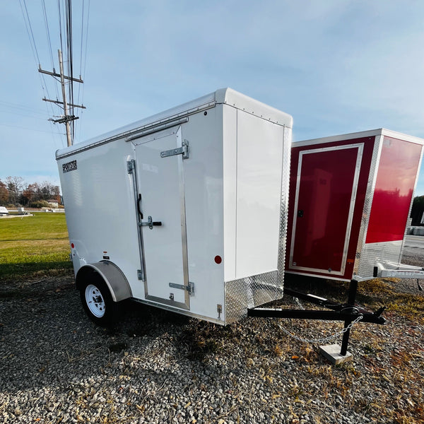 2026 CAR MATE 5X8 1/2 V-SPORT W/ RAMP DOOR & 6"^ ADDED HEIGHT