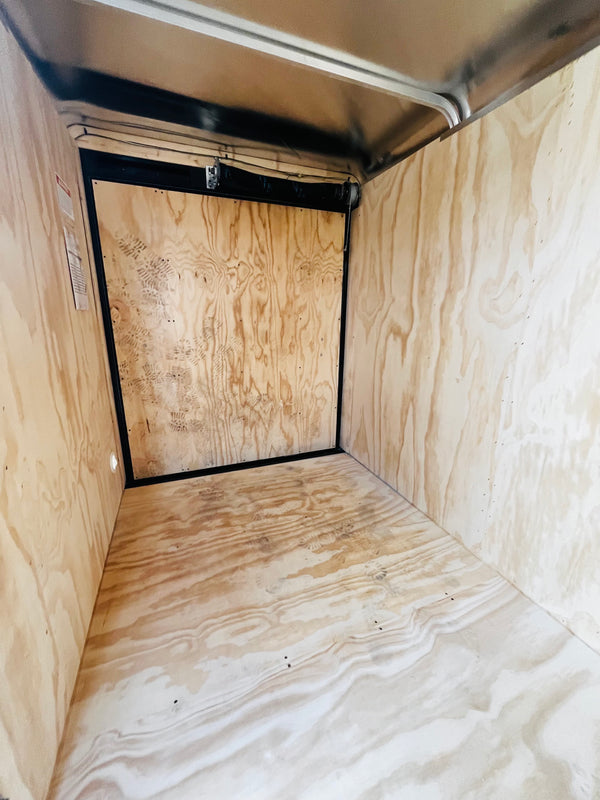 2026 CAR MATE 5X8 1/2 V-SPORT W/ RAMP DOOR & 6"^ ADDED HEIGHT