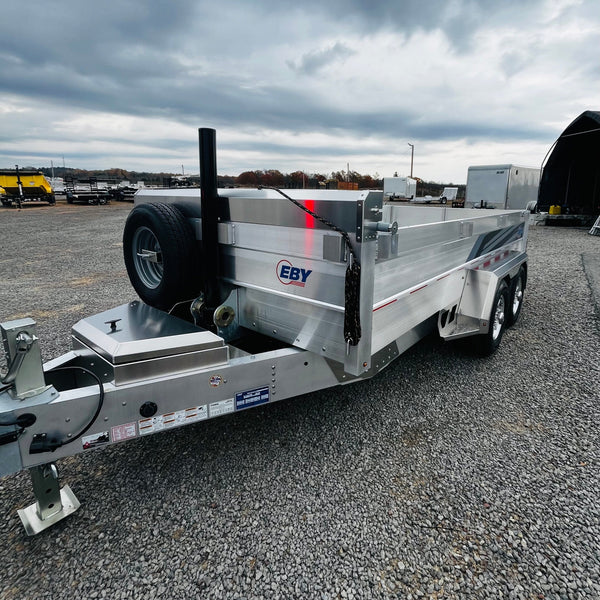 2025 EBY 7x14 Dump All Aluminum 14K GVWR