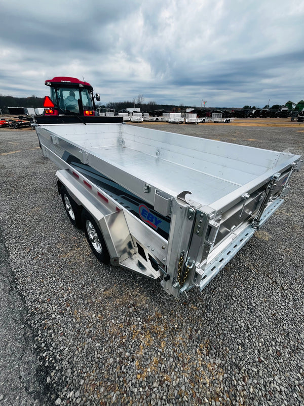 2025 EBY 7x14 Dump All Aluminum 14K GVWR