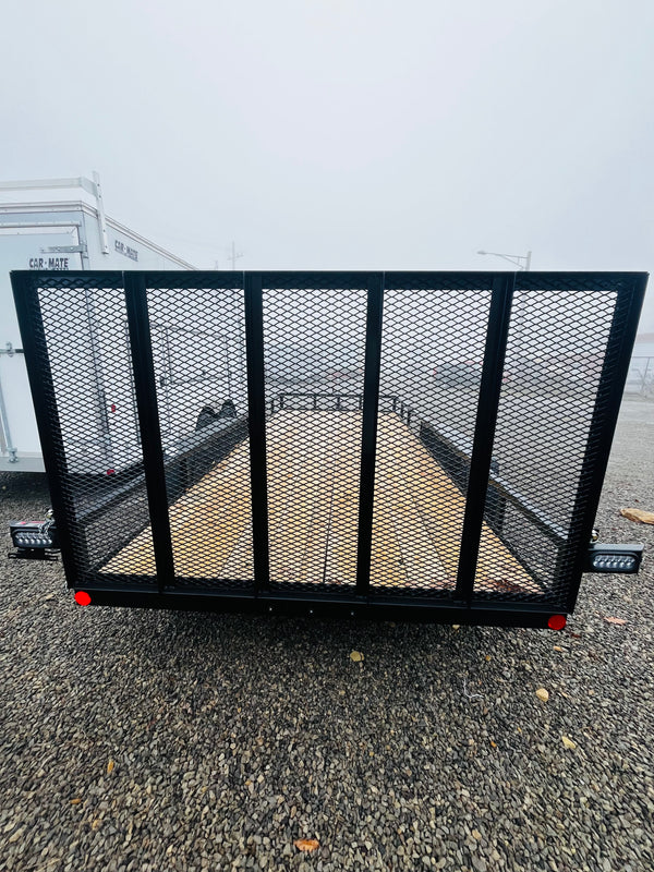 2026 Car Mate 6x16 Angle Iron 7K GVWR