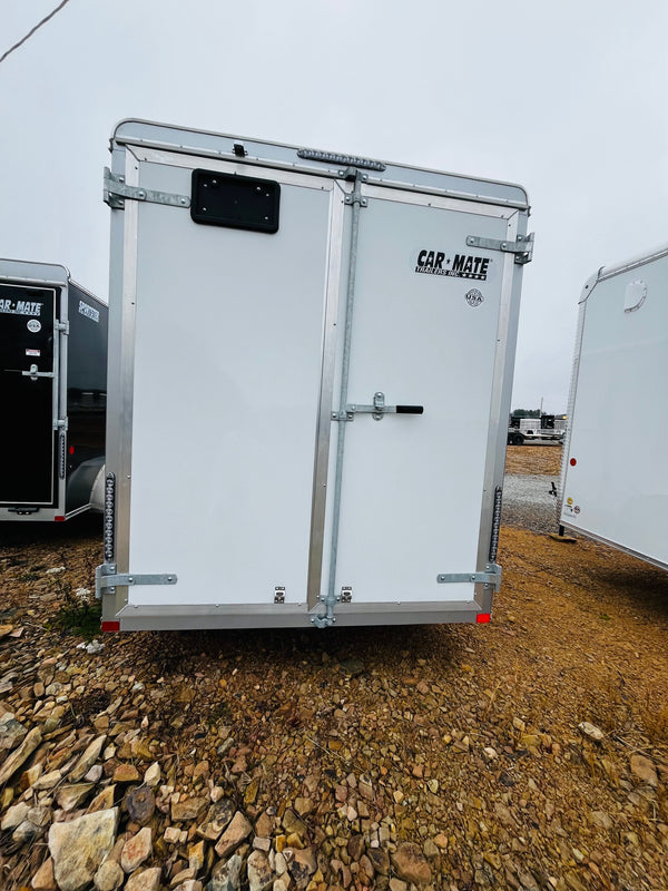 2025 CAR MATE 6X12 V-SPORT w/ Barn Doors & 6" Additional Height