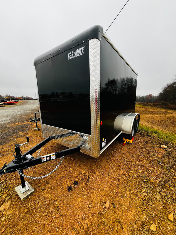 2026 CAR MATE 6X12 HD SPORTSTER w/ Ramp Door & 6" Additional Height