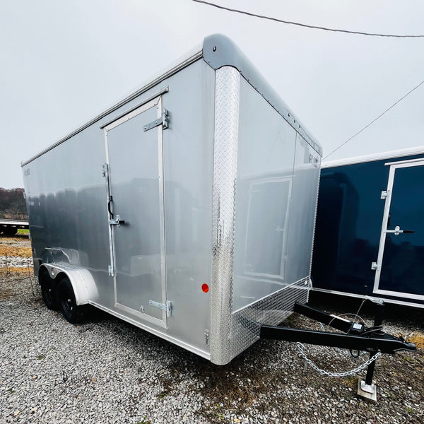 2026 Car Mate 7.5x16 HD Custom Cargo w/ Ramp Door & 12" Added Height