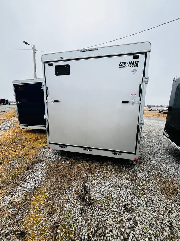 2026 Car Mate 7.5x16 HD Custom Cargo w/ Ramp Door & 12" Added Height