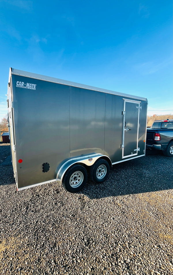 2026 Car Mate 7x16 HD Custom Cargo w/ 12"^ / Ramp Door
