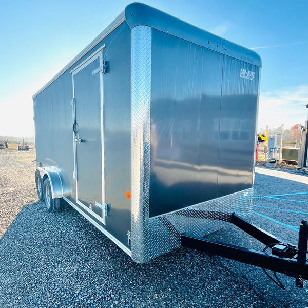 2026 Car Mate 7x16 HD Custom Cargo w/ 12"^ / Ramp Door