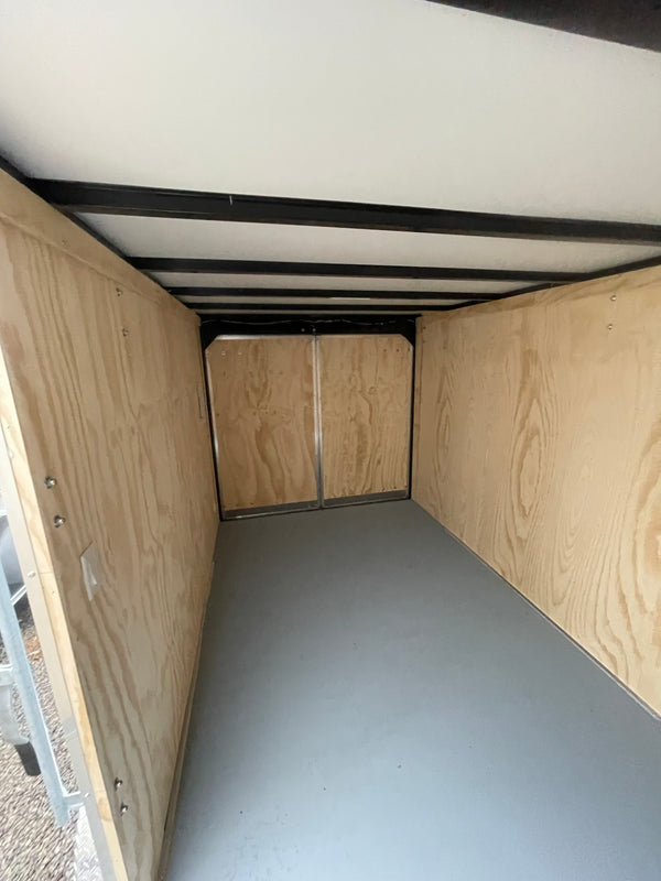 Car Mate 7x14 Contractor Package w/ Barn Doors
