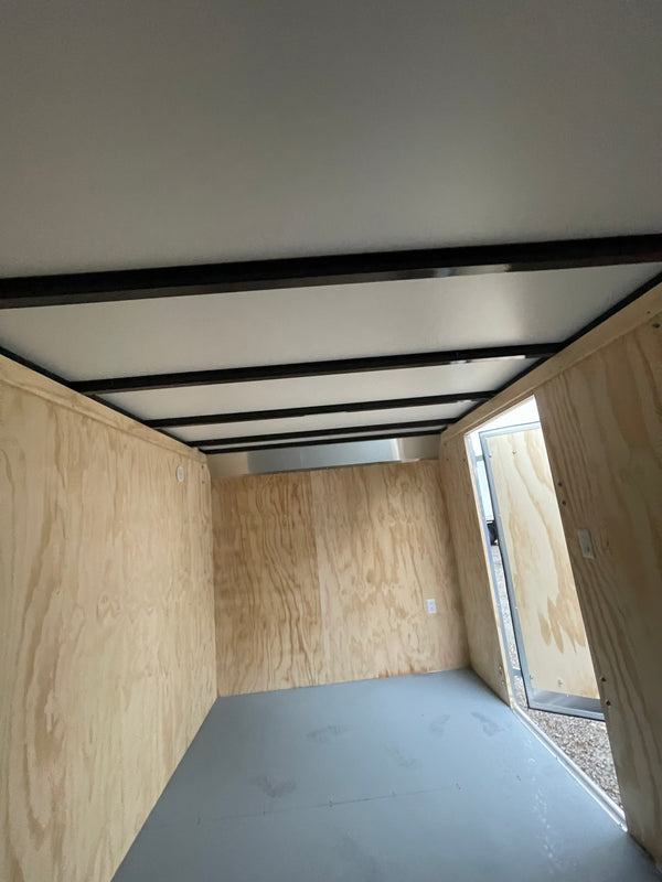 Car Mate 7x14 Contractor Package w/ Barn Doors